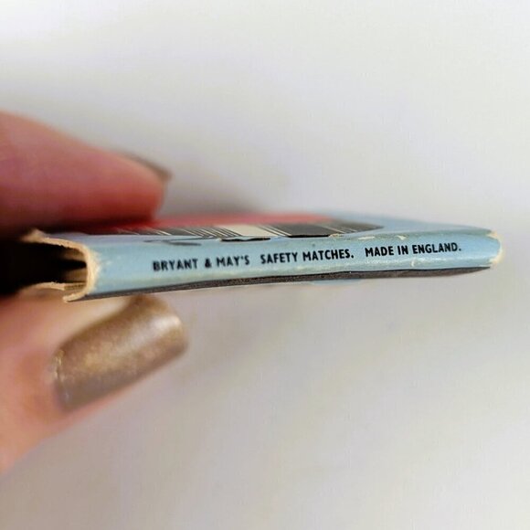 Vintage 50s Cunard Luxury Ocean Liner Matchbook - Picture 6 of 6